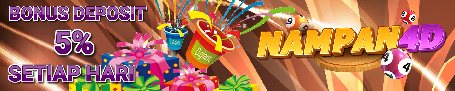 BONUS DEPOSIT 5% SETIAP HARI